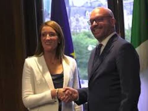 G7 Parlamento in Canada, Lorenzo Fontana incontra Metsola a Ottawa per un bilaterale
