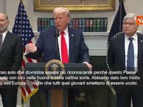 Trump: Zelensky dovrebbe essere più riconoscente, Usa rimasti con lui in buona e cattiva sorte
