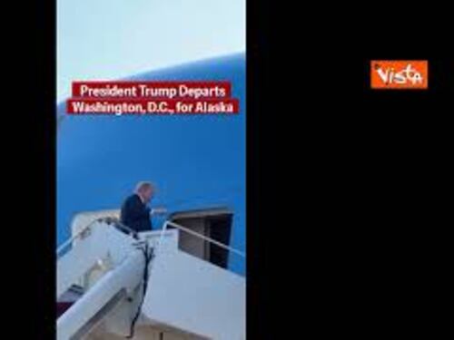 Trump parte per l'Alaska per incontrare Putin