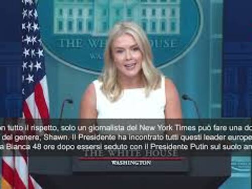 Portavoce Casa Bianca vs cronista: Perchè Trump ha chiamato Putin? Solo uno del Nyt poteva chiederlo