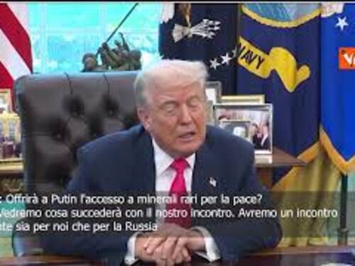 Trump: Offrirò a Putin l'accesso a minerali rari per pace? Vedremo, avremo incontro importante