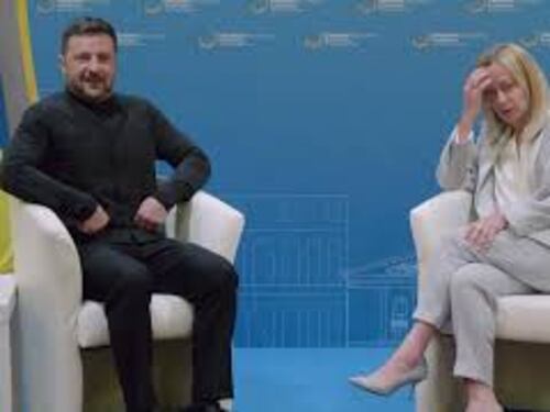 Conferenza per la Ricostruzione dell'Ucraina, incontro bilaterale tra Meloni e Zelensky