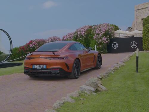 Sardegna, la AMG GT accende la Costa Smeralda