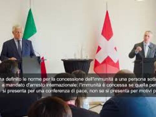 Ignazio Cassis (Ministro Esteri Svizzera): Concederemo immunità a Putin per colloqui di pace