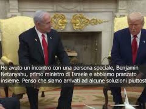 Trump: Con Netanyahu siamo arrivati ad alcune buone soluzioni