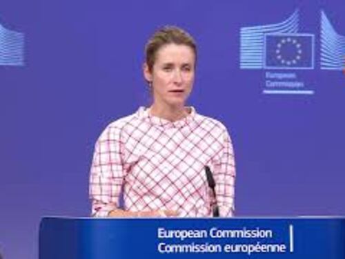 Kallas: Putin ci sta mettendo alla prova, l'Ue risponderà fermamente con XIX pacchetto sanzioni