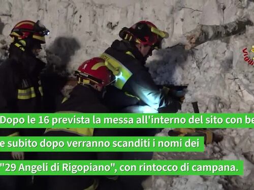 Otto anni fa la tragedia di Rigopiano: la commemorazione