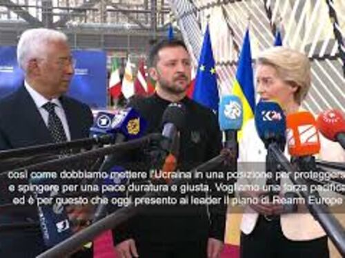 Von der Leyen: Europa in pericolo, restiamo uniti per difenderci e proteggere l'Ucraina