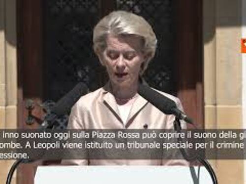 Von der Leyen: In Ucraina si scrive la storia dell'Europa