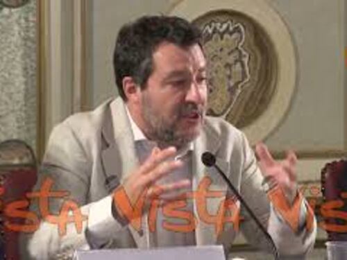 Guerra in Palestina, Salvini: Non è possibile due popoli ostaggio di un'organizzazione terroristica