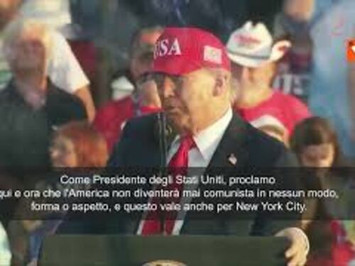 Trump Vi prometto che gli Usa non saranno mai comunisti, neanche New York