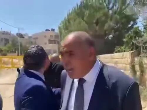 Gli spari in aria delle Idf durante la visita diplomatica a Jenin