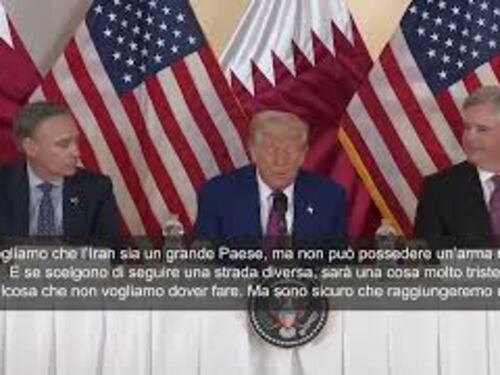 Trump: "Ci avviciniamo a un accordo con l'Iran sul nucleare"