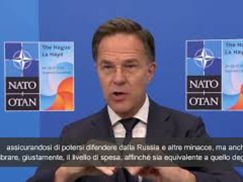 Rutte: "Non ho alcun dubbio sull'impegno degli Usa nella Nato"