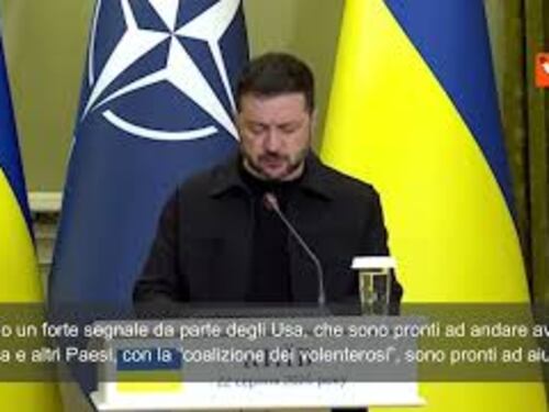 Guerra in Ucraina, Zelensky: "La Russia non vuole l'incontro"