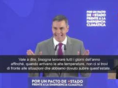Incendi in Spagna, Sanchez: Cambiamento climatico uccide