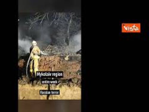 1000 missili e 1400 droni in una settimana contro l'Ucraina, le immagini degli edifici distrutti