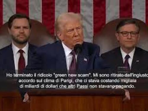 Trump: “Accordo di Parigi ingiusto, ci siamo ritirati. Ci costava miliardi di dollari” - SOTTOTITOLI