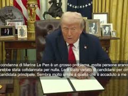 Trump: “Condanna Le Pen è un grosso problema. Hanno fatto lo stesso con me”