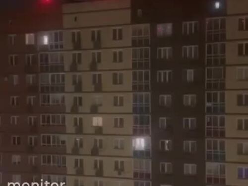 Mosca sotto attacco: le immagini del blitz di Kiev coi droni