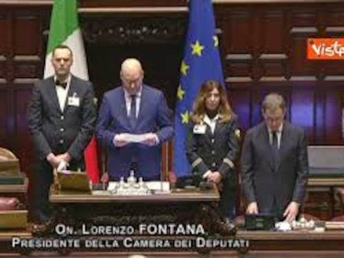 Fontana ricorda Attanasio: "Diplomatico dal volto umano", poi il minuto di silenzio in Aula