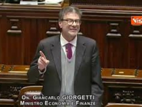 Giorgetti: "Se sapessi dirimere incertezza su dazi Usa mi candiderei a Santo subito"
