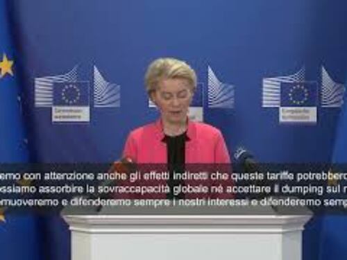 Von der Leyen: "Delusi da Usa ma unità è nostra forza, l'Ue supererà la tempesta"