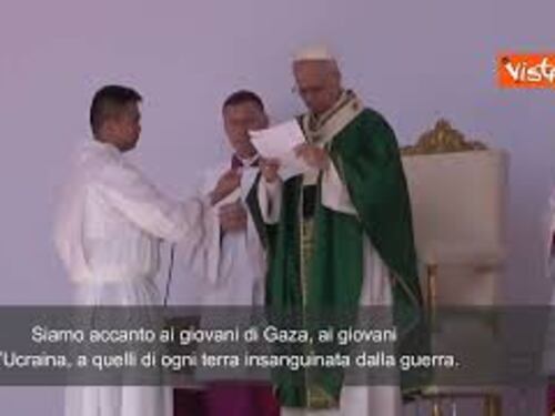 Papa Leone XIV: "Siamo con i giovani di Gaza e dell'Ucraina"