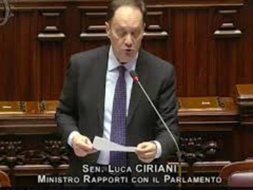Ciriani: "Ritardi reti ferroviarie in linea con quelli degli ultimi anni"