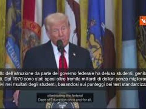 Trump firma per eliminare Dipartimento Istruzione: Ha deluso tutti, studenti e genitori