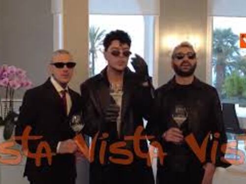Il brindisi dei The Kolors per l'inizio di Sanremo