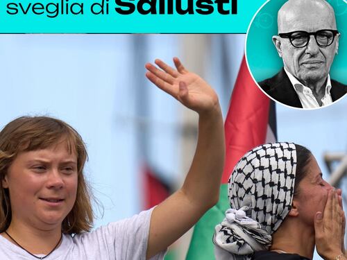 La sveglia di Sallusti - La bandiera che manca sulla nave di Greta