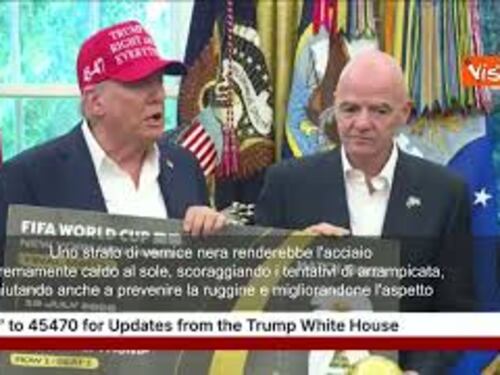 Trump: Grate a confine Messico ridipinte di nero? Previene ruggine e rende acciaio caldissimo