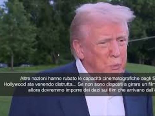Trump pensa ai dazi sui film stranieri: "Torneremo a fare cinema in America"