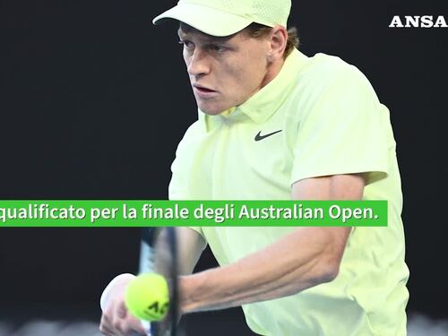 Australian Open, Shelton ko in 3 set: Sinner in finale