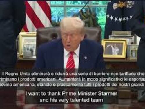 Trump: Usa e Gran Bretagna hanno firmato un grande accordo per entrambi i Paesi
