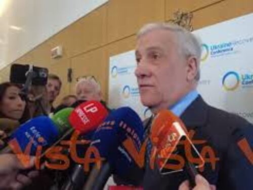 Tajani: Ingresso Ucraina nella NATO? Non è all'ordine del giorno
