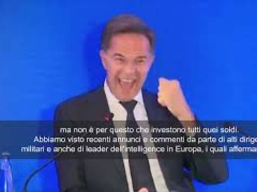 Rutte (Nato): Non è la Russia a decidere sulle truppe occidentali a Kiev SOTT