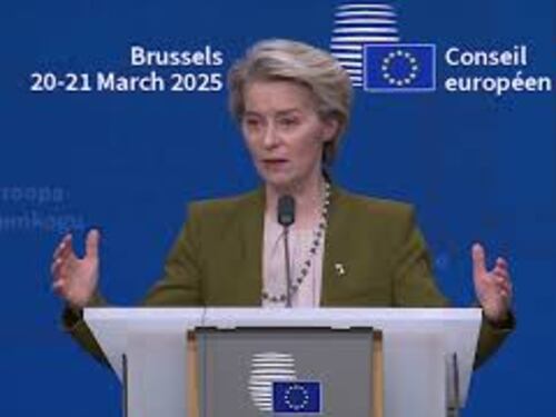 Von der Leyen: "Cambiare nome al ReArm Europe? Piano difesa è Prontezza 2030"