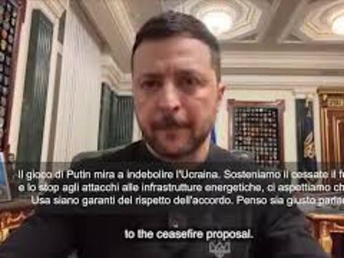 Zelensky su telefonata Trump-Putin: "Russia non vuole fine guerra"