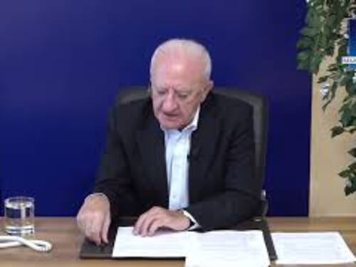 Regionali Campania, De Luca: "Non si butta a mare il mio lavoro di anni"