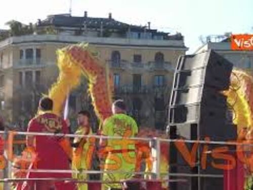 La danza del drago del Capodanno cinese 2025 a Milano