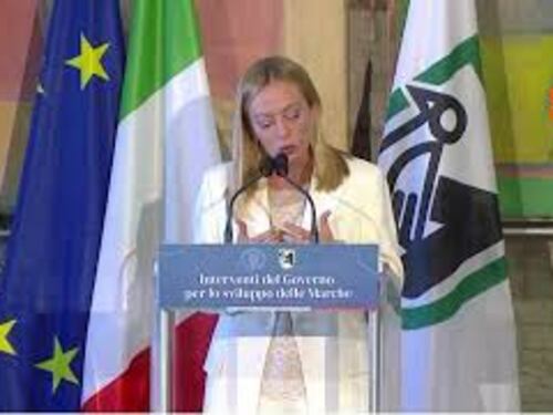 Meloni nelle Marche: Senza l'identità italiana è impossibile copiare il nostro Made in Italy