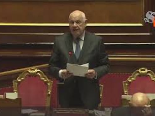 Nordio cita Gibbon: "Occorre cervello per comprendere, cuore per risolversi e braccio per eseguire"