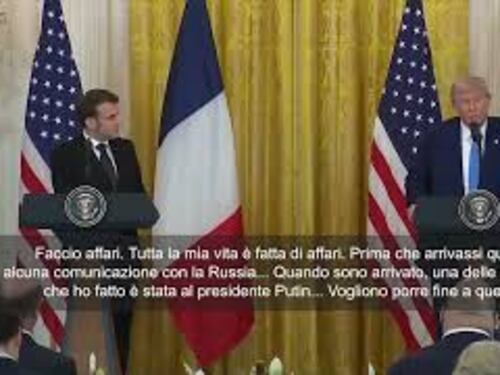 Trump: "Una delle prima telefonate l'ho fatta a Putin, voglio la fine di questa guerra"