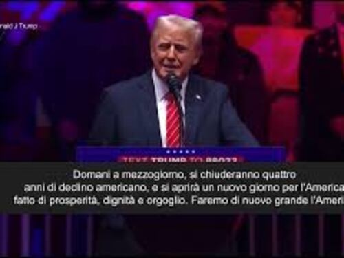 Trump al comizio pre insediamento: "Abbiamo vinto, riprendiamo il Paese"