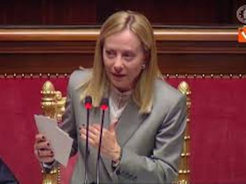 Meloni: Sulla difesa la penso come i romani, "si vis pacem, para bellum"