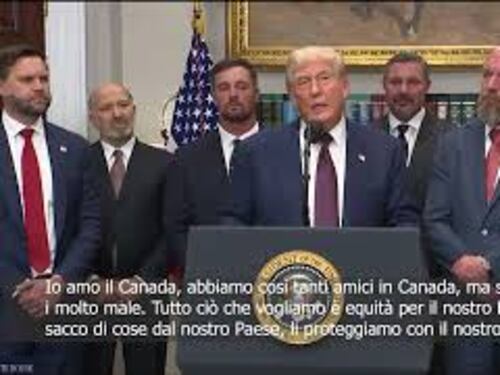 Trump: Il Canada deve pagare una tariffa equa