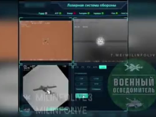 Il video del nuovo sistema laser anti droni della Russia