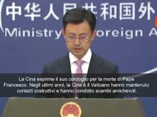 Morte Papa Francesco, Ministro Esteri cinese: Contatti costruttivi e scambi amichevoli